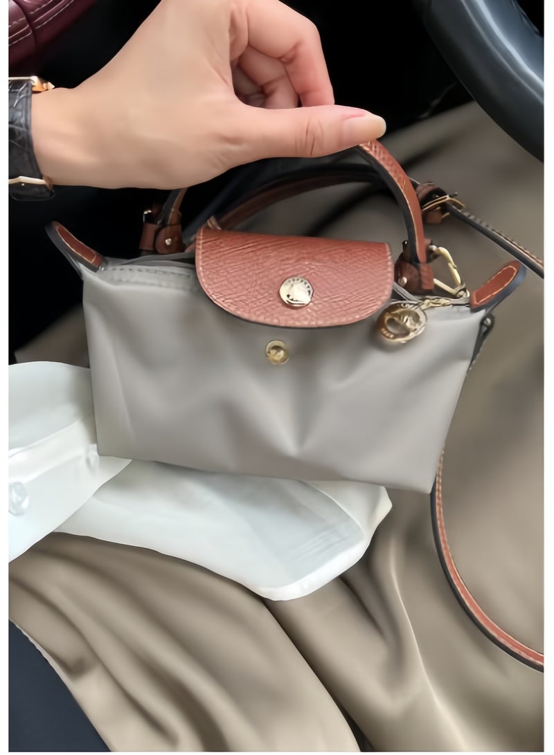 Longchamp Le Pliage mini Shoulder Straps women's Classic Fashion Versatile Mini Makeup Bag, Handbag, Shoulder Bag,shoulder strap - Image 2